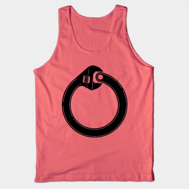Ouroboros Wrench Tank Top by SMcGuire